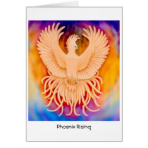 Phoenix Bird Rising Card
