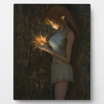 Phoenix Dreams Anime Fantasy Plaque