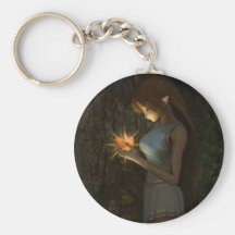 Phoenix Dreams Round Keychain