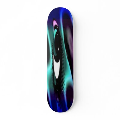 Phoenix Eye Skateboard by BuddhansSkateboards