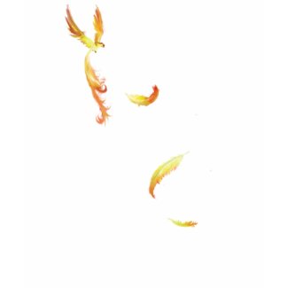 Phoenix Feathers Flying - T-shirt shirt