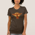 Phoenix fire bird cool t-shirt design