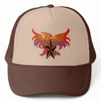 Phoenix Fire Bird Purple Baseball Hat Customized