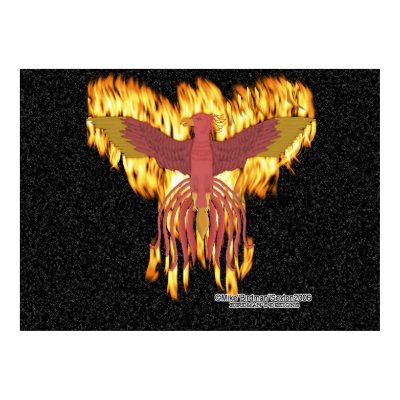 Phoenix Fire Print by Birdman77