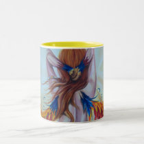 Phoenix Goddess Fantasy Mug mugs