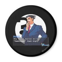 Phoenix - "Hamburger" Fridge Magnet