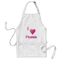 Phoenix -- Hot Pink aprons by CulturalPerspective5 Phoenix -- Hot Pink aprons