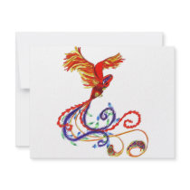 Phoenix invitations by thedustyphoenix Phoenix invitations