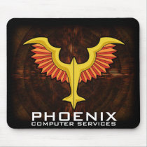 PHOENIX Logo Mousepad by genphoenix PHOENIX Logo Mousepad