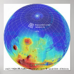 Phoenix Mars Lander Exploration Site Print