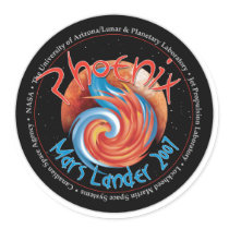 Phoenix Mission Patch stickers by NASA_and_Beyond Phoenix Mission Patch stickers