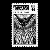 Phoenix of the night sky stamps