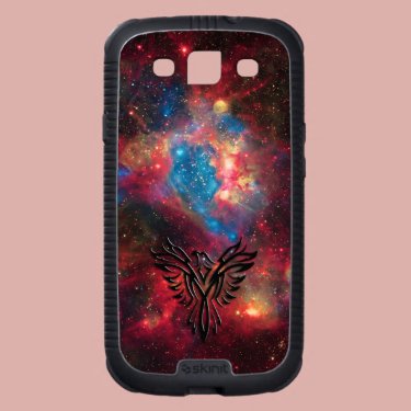 Phoenix on Space Star Superbubble Nebula backdrop Samsung Galaxy SIII Cover