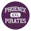 Phoenix - Pirates - High School - Phoenix Oregon stickers by customteamsportswear Phoenix - Pirates - High School - Phoenix Oregon stickers