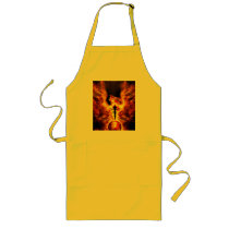 Phoenix Planet Apron by 9160radio Phoenix Planet Apron