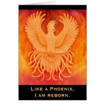 Phoenix Reborn Card by victornotvictim Phoenix Reborn Card