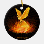 Phoenix Rising Christmas Tree Ornaments