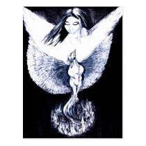 PHOENIX RISING FROM ASHES postcards