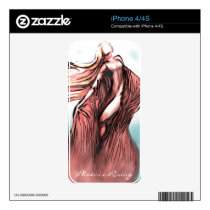 Phoenix RIsing Iphone 4 Case Skins For Iphone 4s