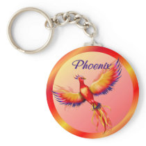 Phoenix Rising Keychain