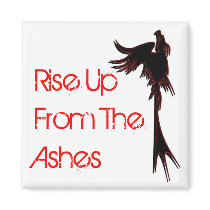 Phoenix Rising Magnet
