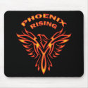 PHOENIX RISING mousepads by dgpaulart PHOENIX RISING mousepads