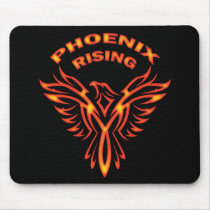 PHOENIX RISING mousepads by dgpaulart PHOENIX RISING mousepads
