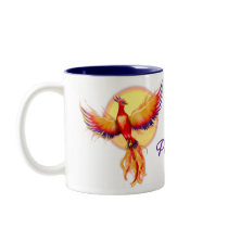 Phoenix Rising mugs by Spice Phoenix Rising mugs