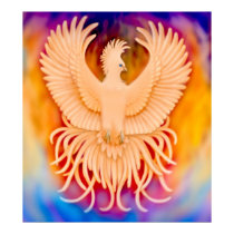 Phoenix Rising Poster posters