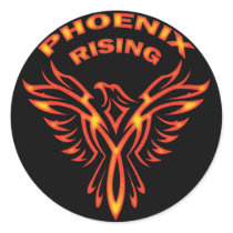 PHOENIX RISING stickers by dgpaulart PHOENIX RISING stickers