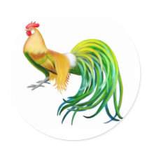 Phoenix Rooster Sticker