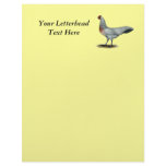 Phoenix:  Silver Duckwing Hen Personalized Letterhead