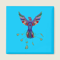 Phoenix Star Magnet magnets