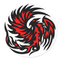 Phoenix Sticker by Kidd_Ikarus Phoenix Sticker