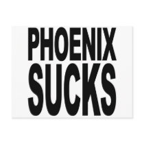 Phoenix Sucks Postcards