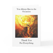 Phoenix Thank You Card