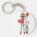 Phoenix the Lung Cancer SMAC! Monkey - Boxing! Key Chain