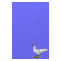 Phoenix:  White Hen Custom Stationery