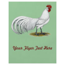 Phoenix:  White Rooster Full Color Flyer