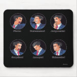 Phoenix Wright Emoticons Mouse Pad