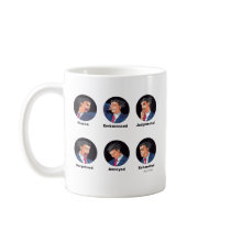 Phoenix Wright Emoticons Coffee Mug