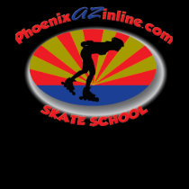 PhoenixAZInline Logo with type t-shirts