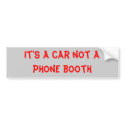 phone booth bumper stickers