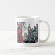 Phone Box London Big Ben (St.K) Mugs