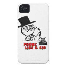 Phone Like a Sir MEME iPhone4/4s case iPhone 4 Covers