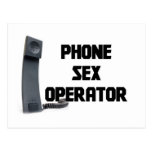 Phone Sex Operator Postcards