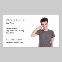 Phone Store Business Card business cards