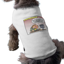 Phone support explaining FAQ Doggie T Shirt