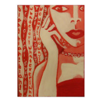 Phone Talk Print by LauraMS Phone Talk Print