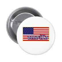 Phonetic America Pinback Buttons